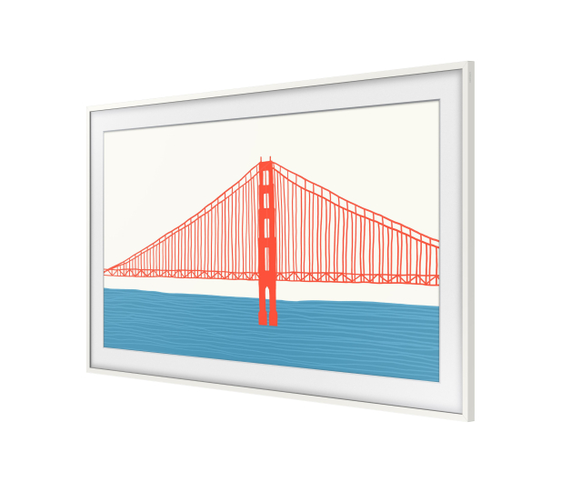 Samsung Rama Samsung VG-SCFA55WTBXC The Frame 55" - nowoczesna biel - 1074600 - zdjęcie 5